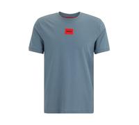 HUGO T-Shirt 'Diragolino212' opal / rouge / noir, Taille L