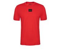 HUGO T-Shirt 'Diragolino212' rouge vif / noir, Taille M