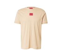 HUGO T-Shirt 'Diragolino212' sable / rouge vif / noir, Taille M