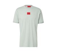 HUGO T-Shirt 'Diragolino212' vert pastel / rouge / noir, Taille XS