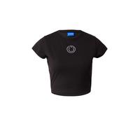 HUGO T-shirt 'Dome_B_2' noir / transparent, Taille XL