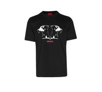 HUGO T-Shirt DULIVIO noir | L