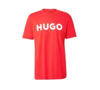 T-shirt HUGO Dulivio manche courte rouge blanc - L