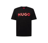 Hugo Dulivio Short Sleeve T-shirt Noir S Homme