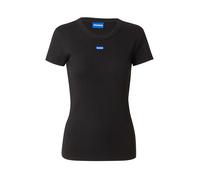 Hugo Easy 10257055 Blue Short Sleeve T-shirt Noir M Femme