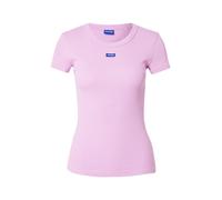 HUGO T-shirt 'Easy' bleu roi / rose clair / blanc, Taille XL