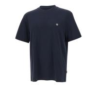 Hugo T-shirt C-Taut 01 en coton mercerisé monogramme Double B Homme Bleu Taille L