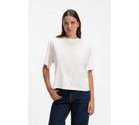 HUGO T-shirt en jersey de coton à logo brodé grand format - Style Duslant, 50570677 Naturel L