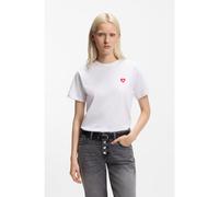 Hugo Damacia 6 10279191 Short Sleeve T-shirt Blanc M Femme