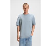 HUGO T-shirt en jersey de coton avec logo Happy HUGO - Style Niley, 50519984 bleu clair XL