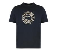 Hugo - T-Shirt en jersey de coton - Homme - Sport - Bleu - Taille: XL