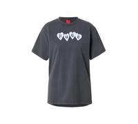 Hugo Vintage 22 10279054 Short Sleeve T-shirt Noir,Gris L Femme