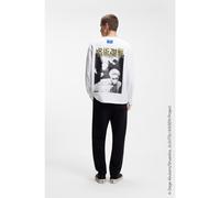 HUGO T-shirt HUGO x Jujutsu Kaisen avec imprimé de Yuji, Megumi et Kento - Style Nichaboso_JJK, 50554835 Blanc XS