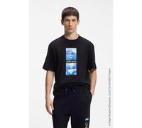 HUGO T-shirt HUGO x Jujutsu Kaisen avec imprimé - Style Nuley_JJK, 50554841 Noir L