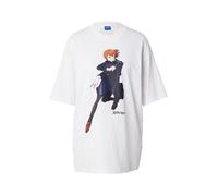 HUGO T-shirt 'JJK' nude / marine / orange / blanc, Taille M