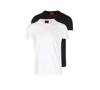 Hugo Short Sleeve T-shirt Blanc L Homme