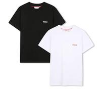 Hugo Boss T-shirt Lot de 2 JN61 Noir/Blanc 6Y Garçon