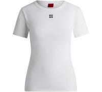 Hugo - T-shirt motif/style logo brodé - Femme (GT22189)
