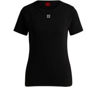Hugo - T-shirt motif/style logo brodé - Femme (GT22189)
