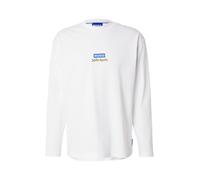 HUGO T-Shirt 'Nichaboso' turquoise / noir / blanc, Taille XXL