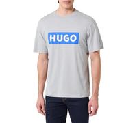 Hugo T-Shirt Nico pour Homme, Gris Ouvert, M