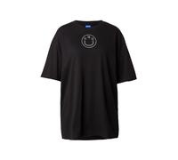 Hugo 9 10268404 Blue Short Sleeve T-shirt Noir M Femme