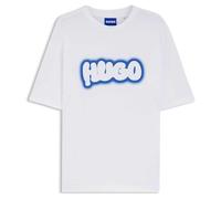 Hugo T-Shirt Nulibax pour Homme, Blanc., XL