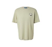 Hugo Nurobos 10258299 Blue Short Sleeve T-shirt Beige XL Homme