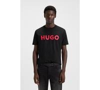 HUGO T-Shirt 'Dulivio' rouge / noir, Taille XS