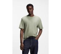 HUGO T-shirt Relaxed en jersey de coton à logo imprimé - Style Dapolino, 50488330 Chaux M