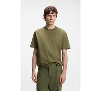 HUGO T-shirt Relaxed avec logo central - Style Dapolino, 50488330 Olive XS