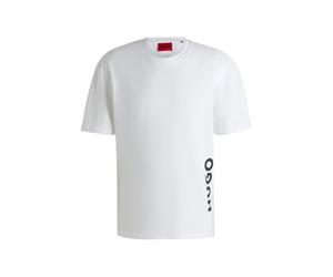 HUGO T-Shirt RN Relaxed 10250129 01, Blanc 100, M