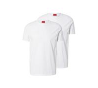 HUGO T-Shirt 'Round' blanc, Taille S