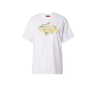 HUGO T-shirt en jersey de coton à logo artistique - Style Vintage Tee_24, 50561264 Blanc XS