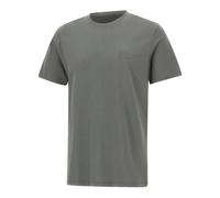 Hugo Boss T-shirt en jersey de coton Tales 50508584 avec patch logoté Gris M