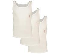 Hugo Tank Top Tripl. Pack 10273178 Vest, Blanc, S Hommes