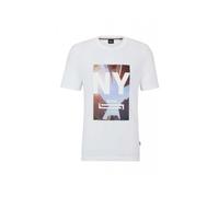 Hugo - Tiburt 511 T-Shirt - Homme - Tops - Blanc - Taille: S