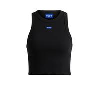 Hugo Baby Blue Sleeveless Top Noir M Femme