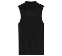 HUGO Top en maille à empiècement transparent - Style Sieffy, 50566633 Noir M