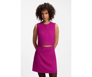 HUGO Top sans manches à encolure zippée - Style Comila, 50564152 Rose foncé 46