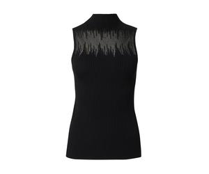 HUGO Tops en tricot 'Sieffy' umbra / noir, Taille XS