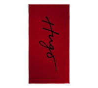 HUGO TowelHandwrittenLogo Serviette DE Plage, Open Pink693, ONESI pour des Hommes