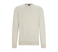 Hugo - Tricot en Coton Classique - Homme - Pulls - Beige - Taille: 2XL