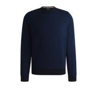 Hugo - Tricot ras du cou - Homme - Pulls - Bleu - Taille: L