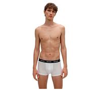 HUGO Trunk Triplet Pack Caleon Boxeur, Blanc 100, S (Lot de 3) Homme