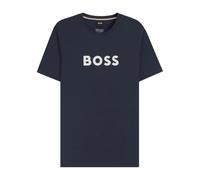 Hugo - TShirt MC Logo Coton - Homme - Tops - Bleu - Taille: 2XL