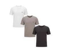 BOSS Hommes TShirtRN 3P Classic Lot de Trois t-Shirts en Coton avec Logo brodé