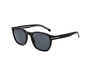 Hugo, unisex, Accessoires, Noir, Taille: 52 MM Lunettes de soleil noires style Panto