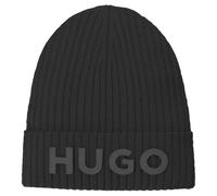 HUGO Unisexe X 565-3 Bonnet, Noir, Taille Unique Femmes