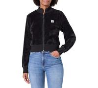 HUGO Velvet Zip Jacket 10274793 01 Veste de détente, Noir, L Femmes